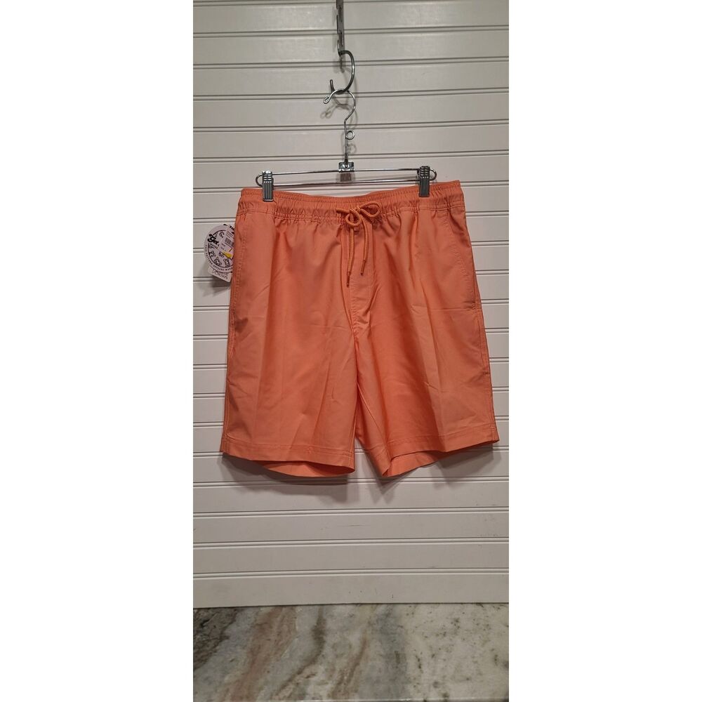 Blue Crown Mens Butterfly Changing Papaya Shorts Size S NWT
